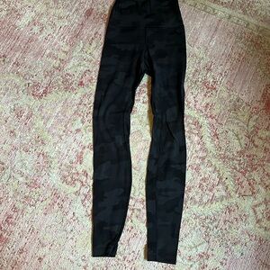 lululemon Align Black Camo High Rise Pant 28”